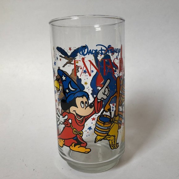 Disney Other - VINTAGE RARE Disney Fantasia Glass